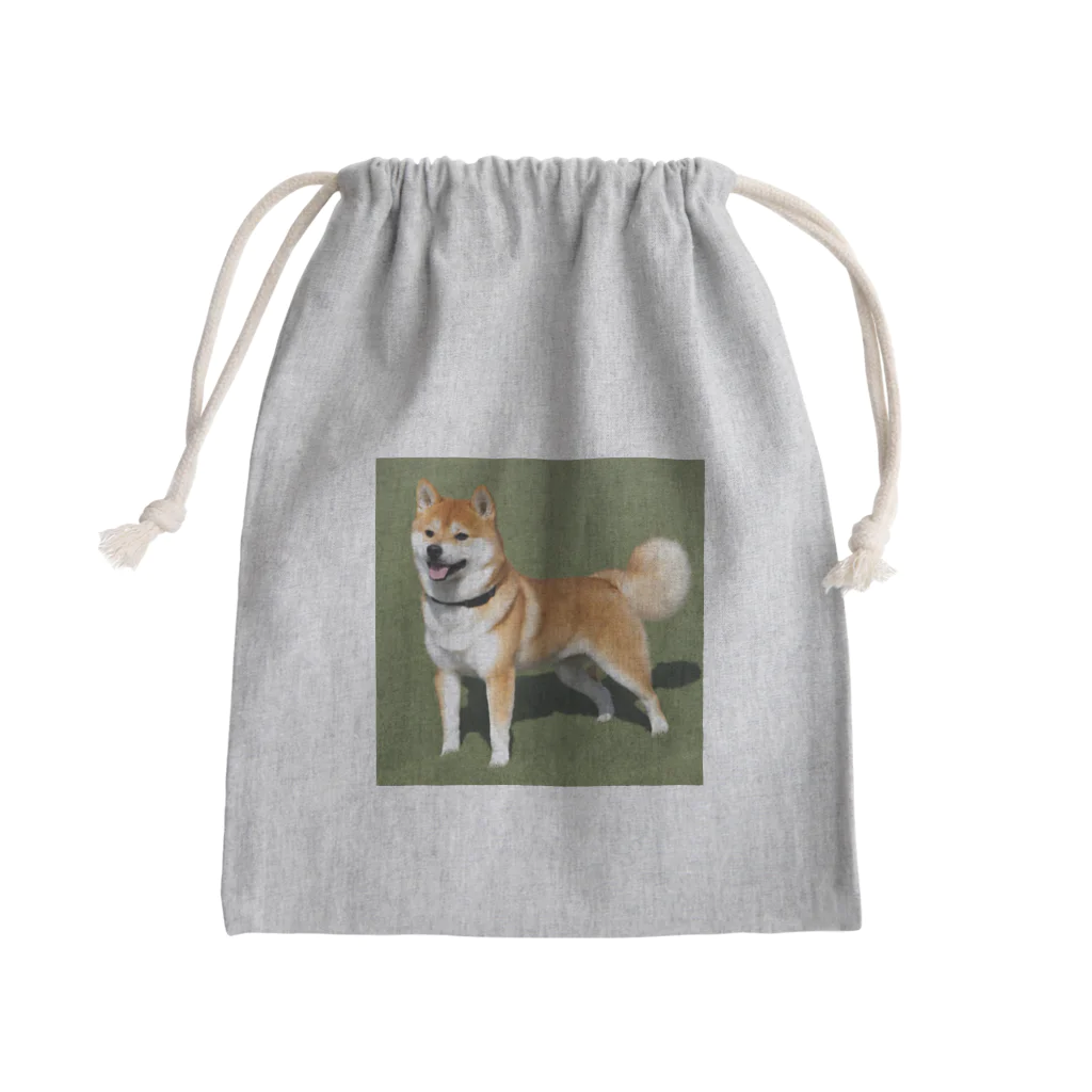 柴犬大好きマンのかわいい柴犬　赤毛 Mini Drawstring Bag