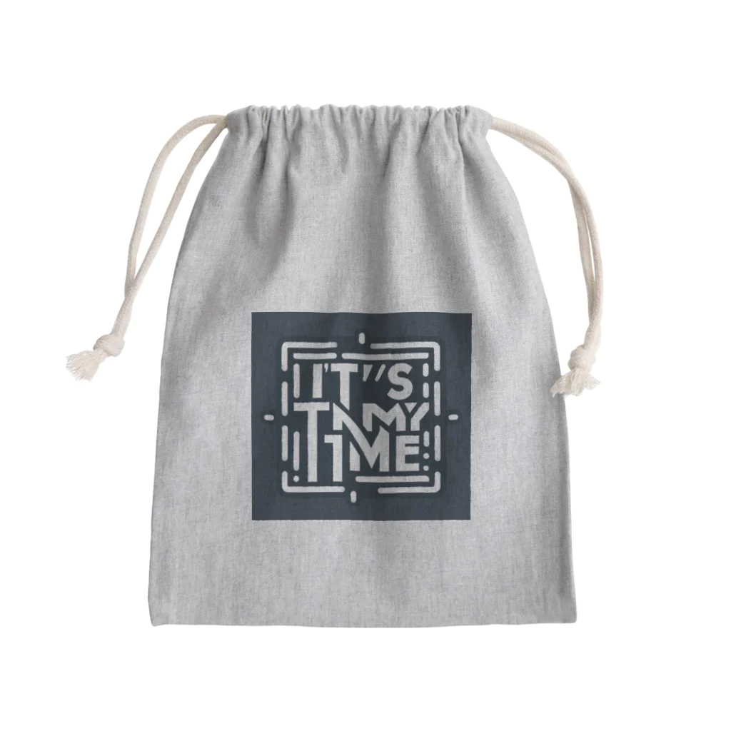 ねこにんじゃショップのIt's my time 2nd Mini Drawstring Bag