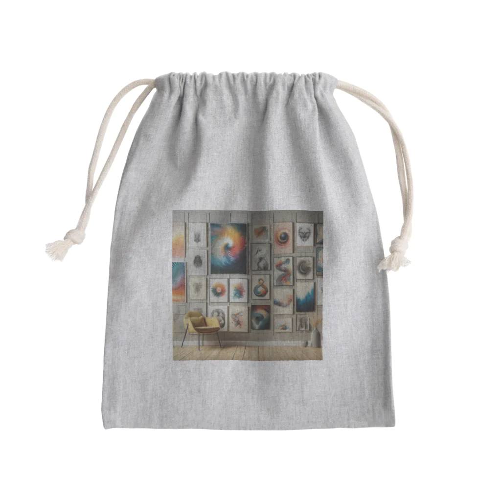 しまじろうプリウス!!の色彩遊戯 Mini Drawstring Bag