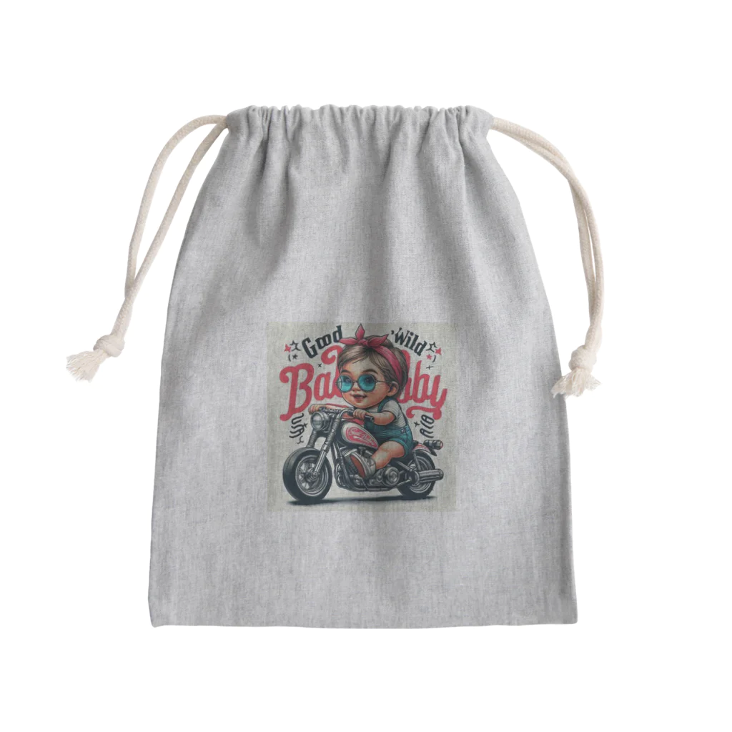 shop333 WILD BABYのワイルドベイビー Mini Drawstring Bag