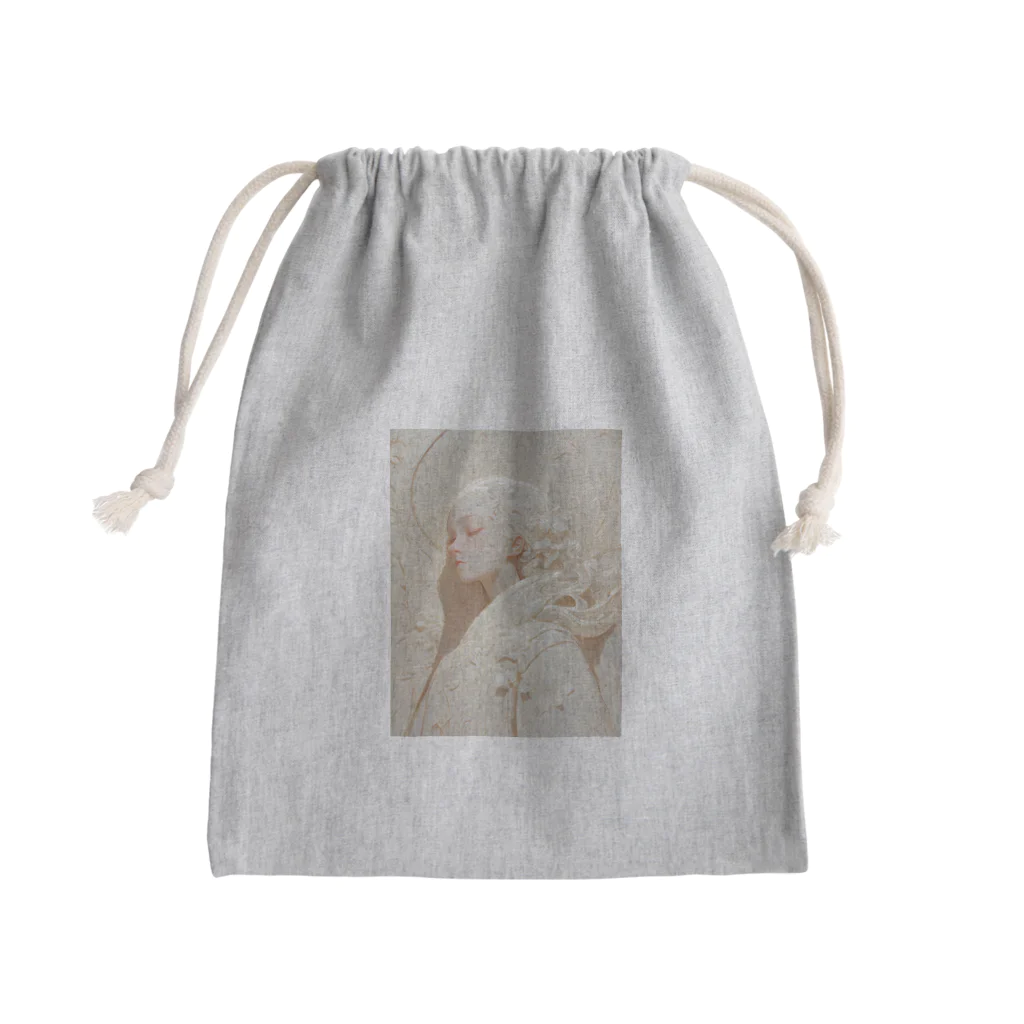 AQUAMETAVERSEの美しい女性の彫刻　　なでしこ1478 Mini Drawstring Bag