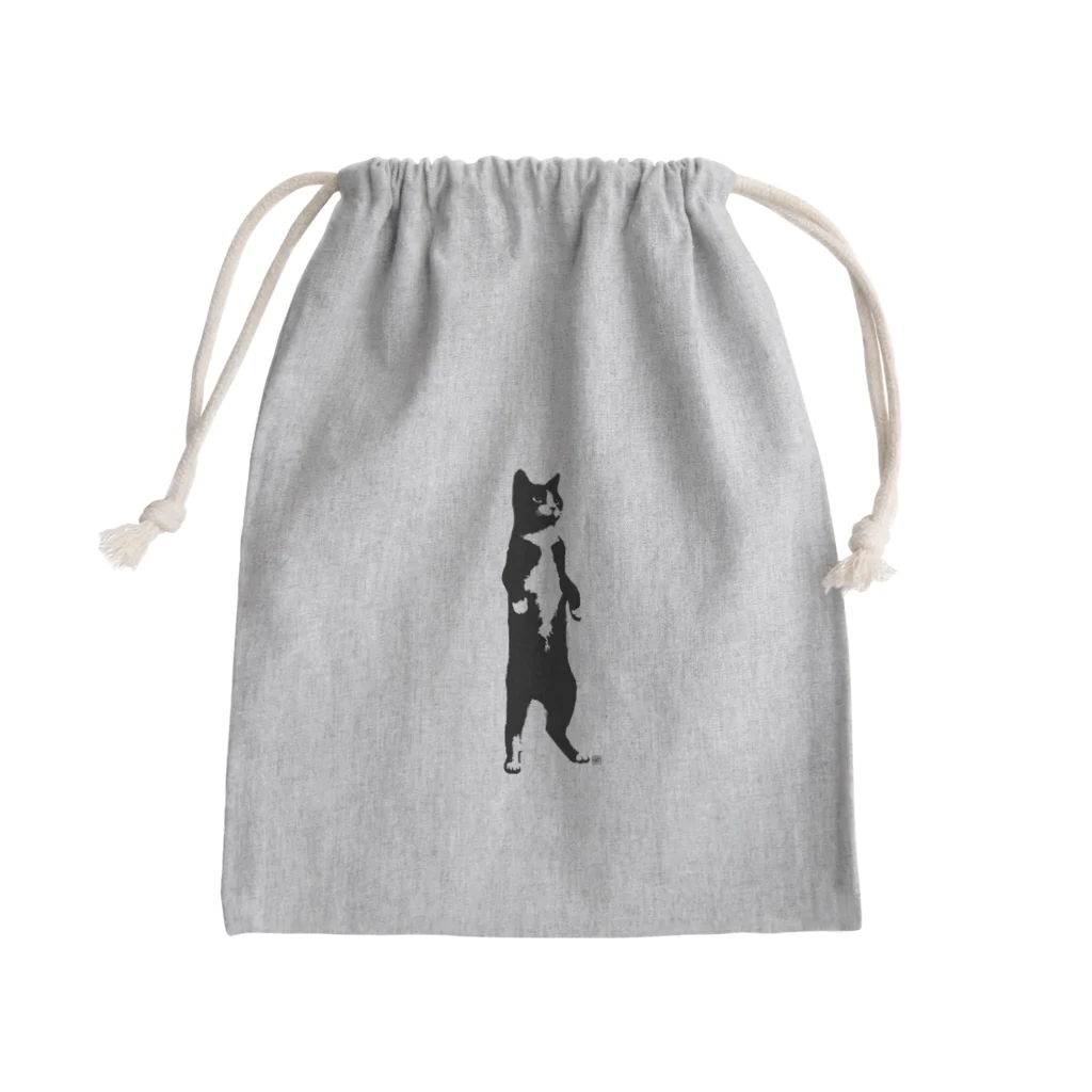 jun factoryの墨絵ねこ（その3） Mini Drawstring Bag