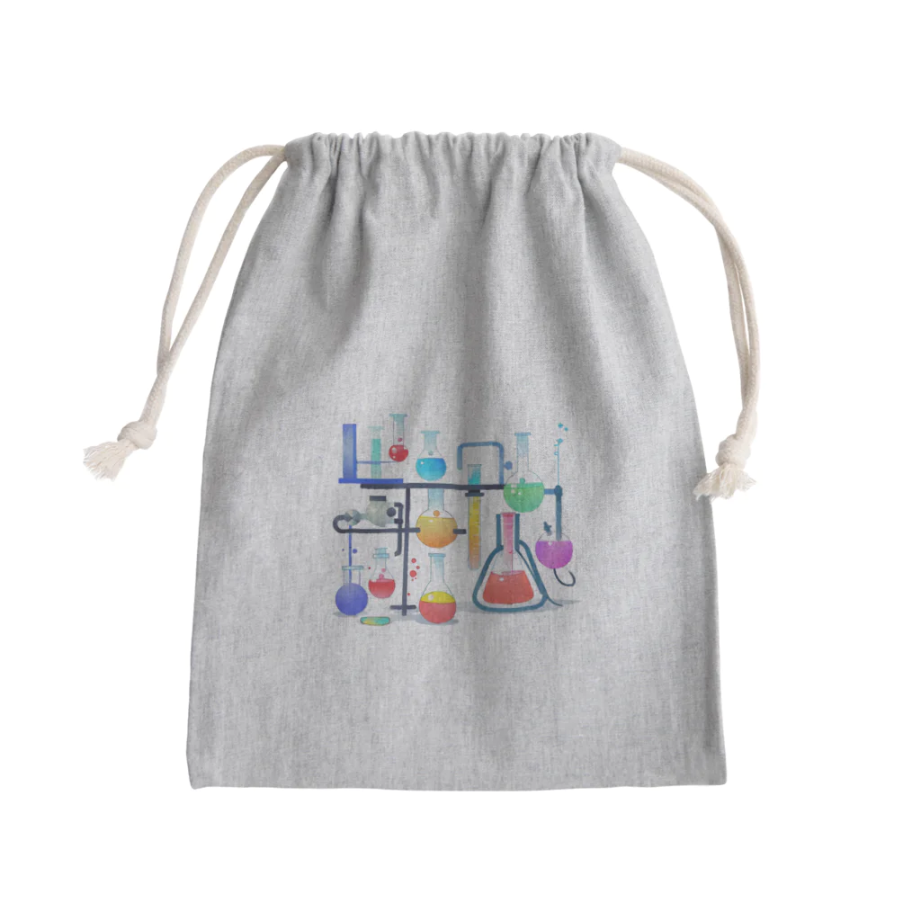 パキュラSHOPのカラフルなサイエンス Mini Drawstring Bag