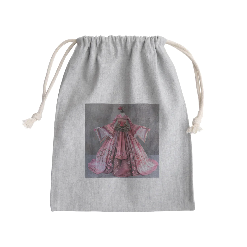 AQUAMETAVERSEの貴族の洋服　なでしこ1478 Mini Drawstring Bag