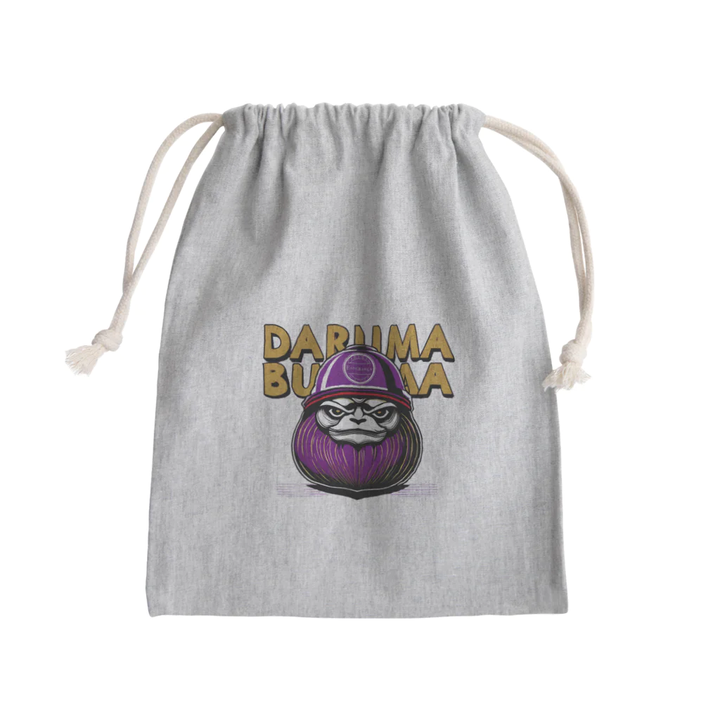 ganja manの達磨 Mini Drawstring Bag