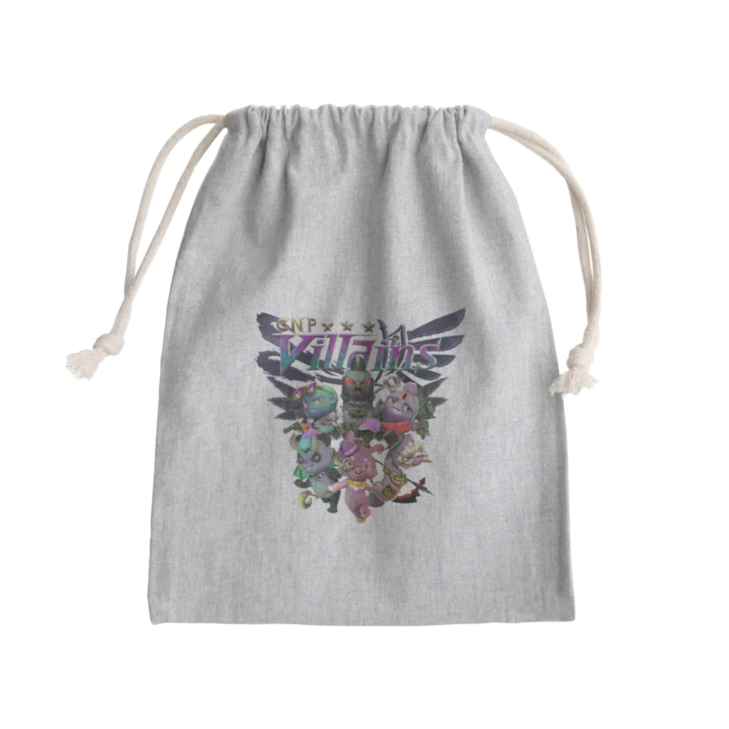 CNPVillains official StoreのCNPVillains 6フォーメーション Mini Drawstring Bag