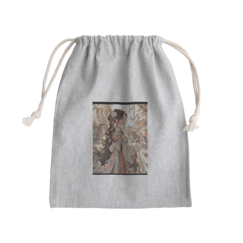 AQUAMETAVERSEの東洋のお姫様　なでしこ1478 Mini Drawstring Bag