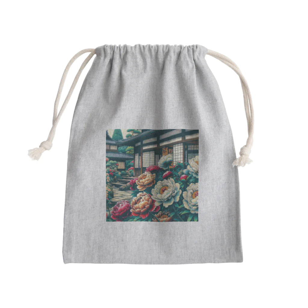 慧海/EKKAIの牡丹by 慧海 Mini Drawstring Bag