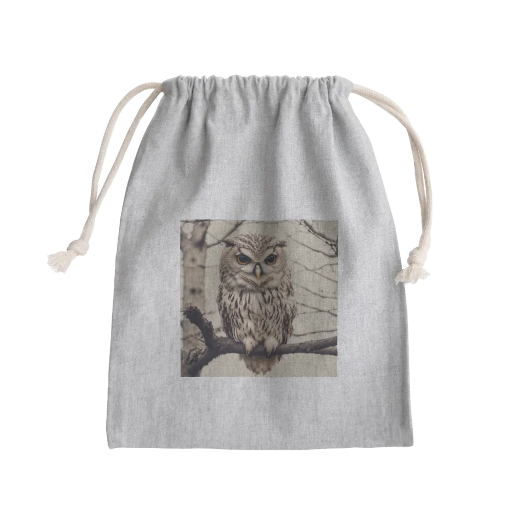 roogerのふくろうくん Mini Drawstring Bag