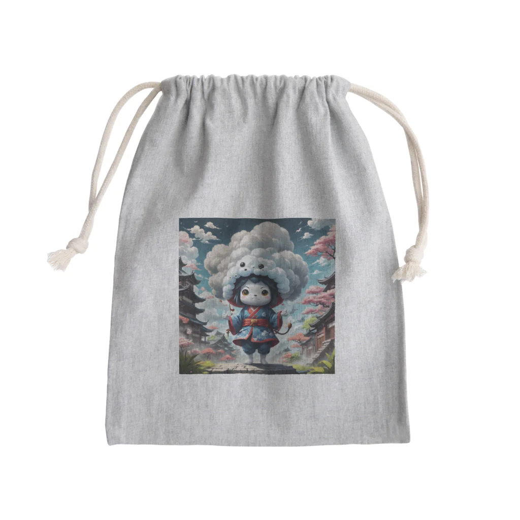 AI妖怪大図鑑の入道雲妖怪　せきらん Mini Drawstring Bag