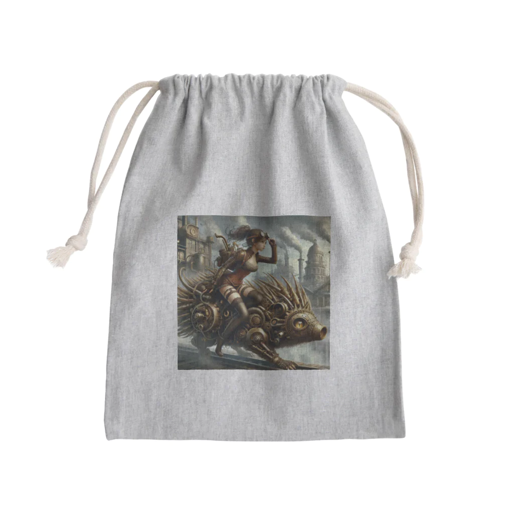 yokoana_zakkaの赤（セキ）の国の戦闘員 Mini Drawstring Bag