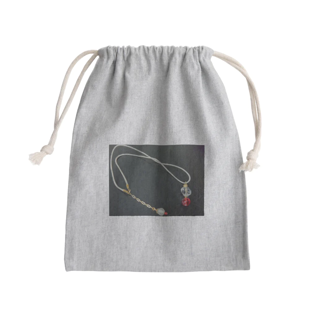 yisのアンティーク風ネックレス Mini Drawstring Bag