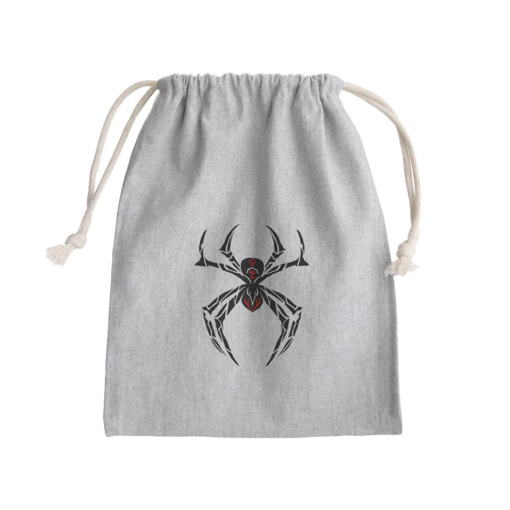 UnholyAyakaのBlack Widow By Unholy Nonneizz Mini Drawstring Bag