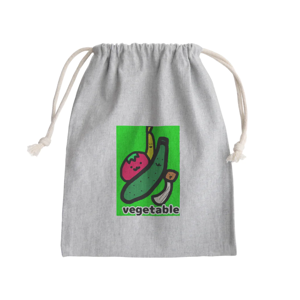 ペコりんショップのおやさいず！ Mini Drawstring Bag