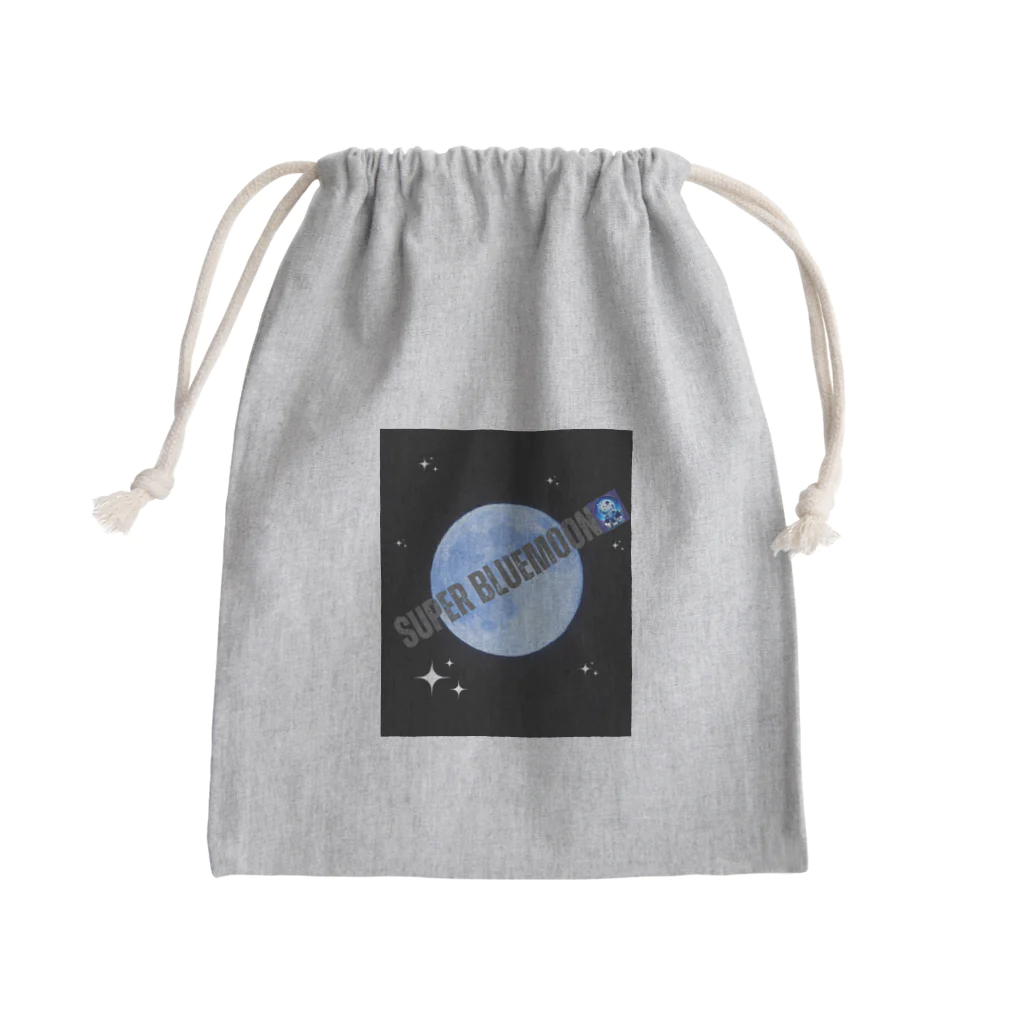 Super_BluemoonのSuper Bluemoon Brand🎵 Mini Drawstring Bag