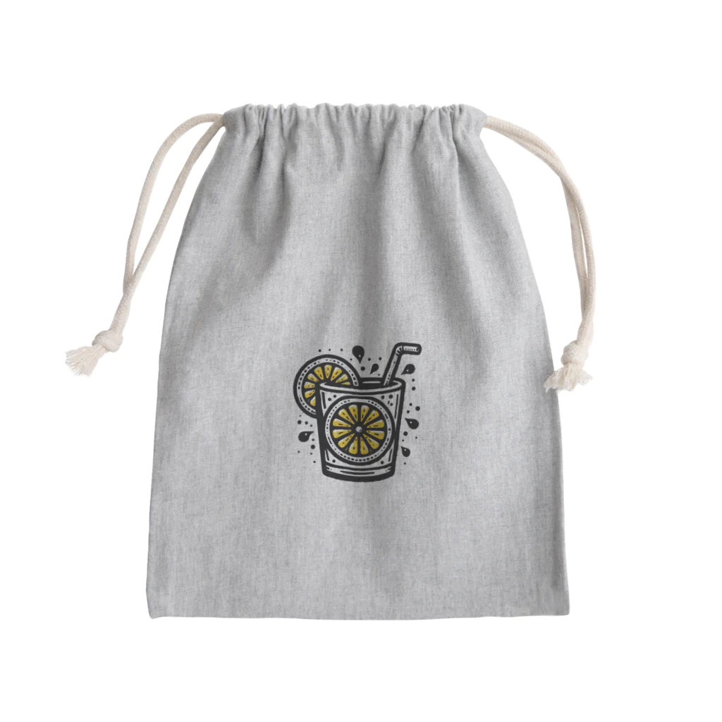 Cheeeeeeeersのlemoon Mini Drawstring Bag