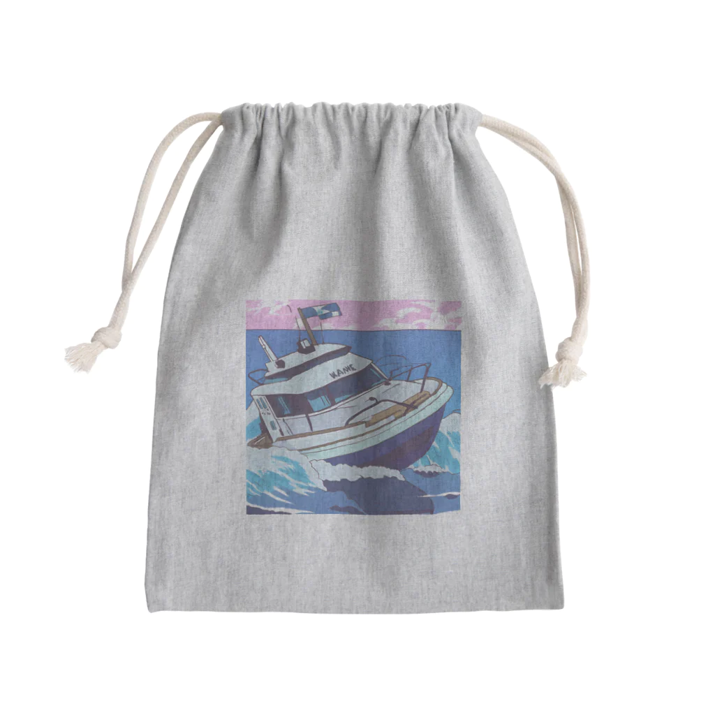 マダイ大佐の補給廠のボート Mini Drawstring Bag