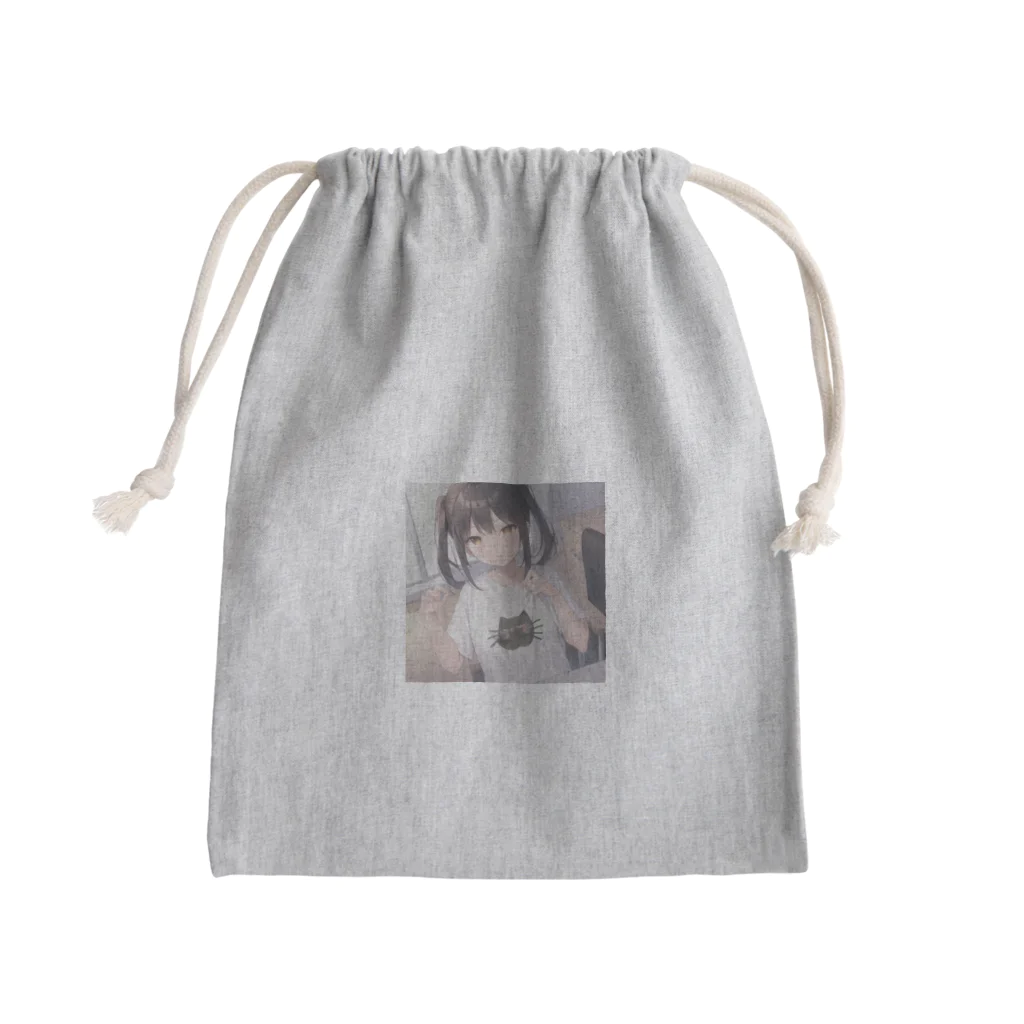 色々女子のツンデレ女子 Mini Drawstring Bag