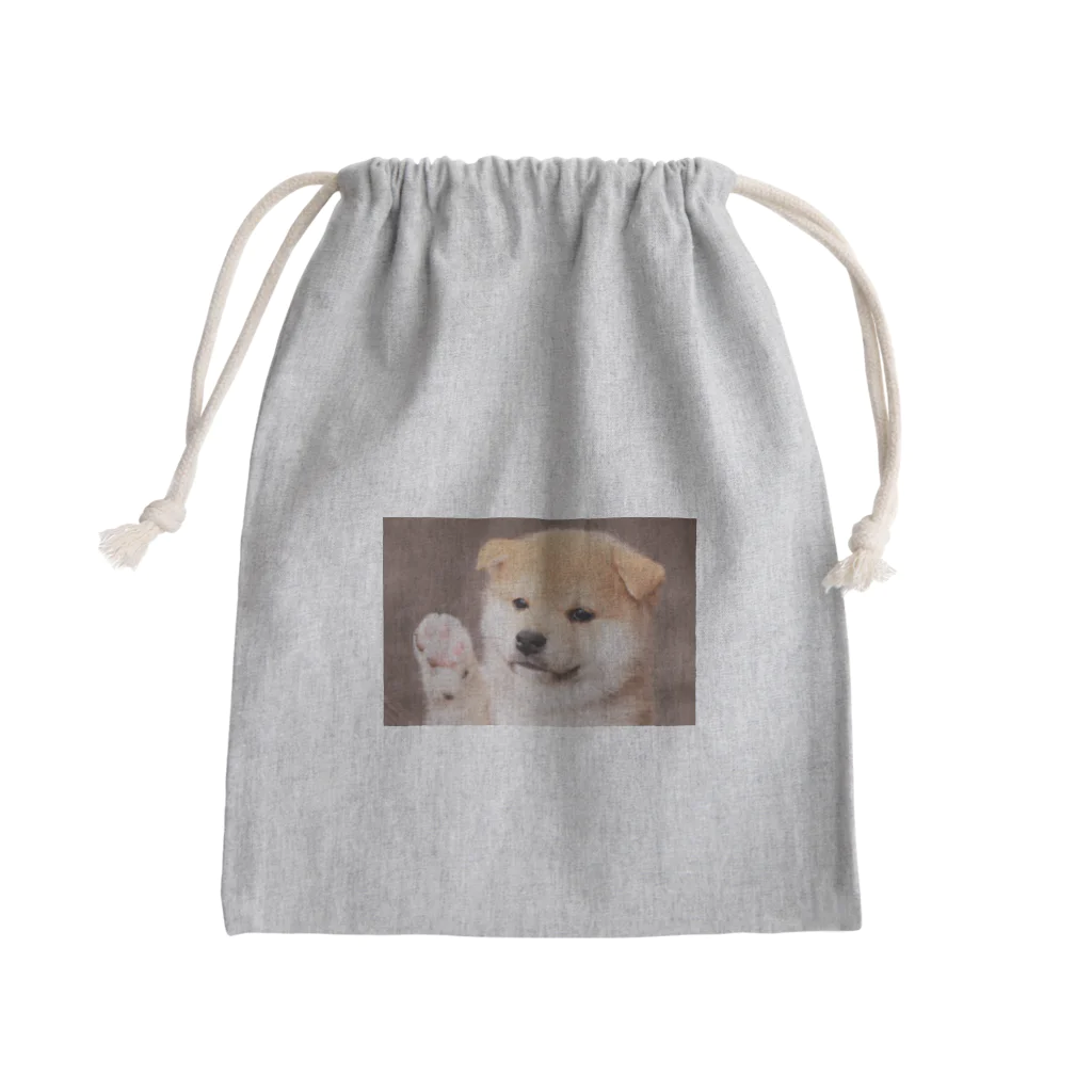 金太郎の可愛い柴犬 Mini Drawstring Bag