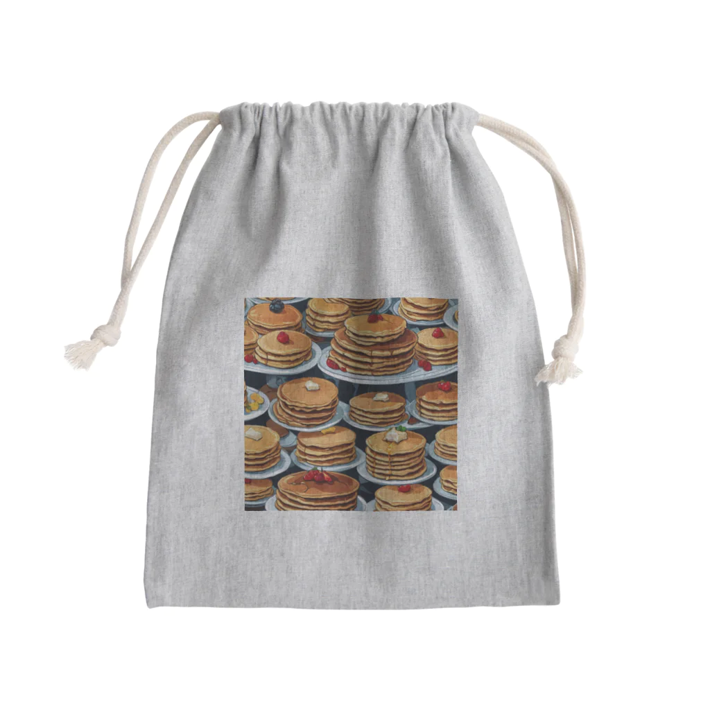 othazukeのホットケーキ Mini Drawstring Bag