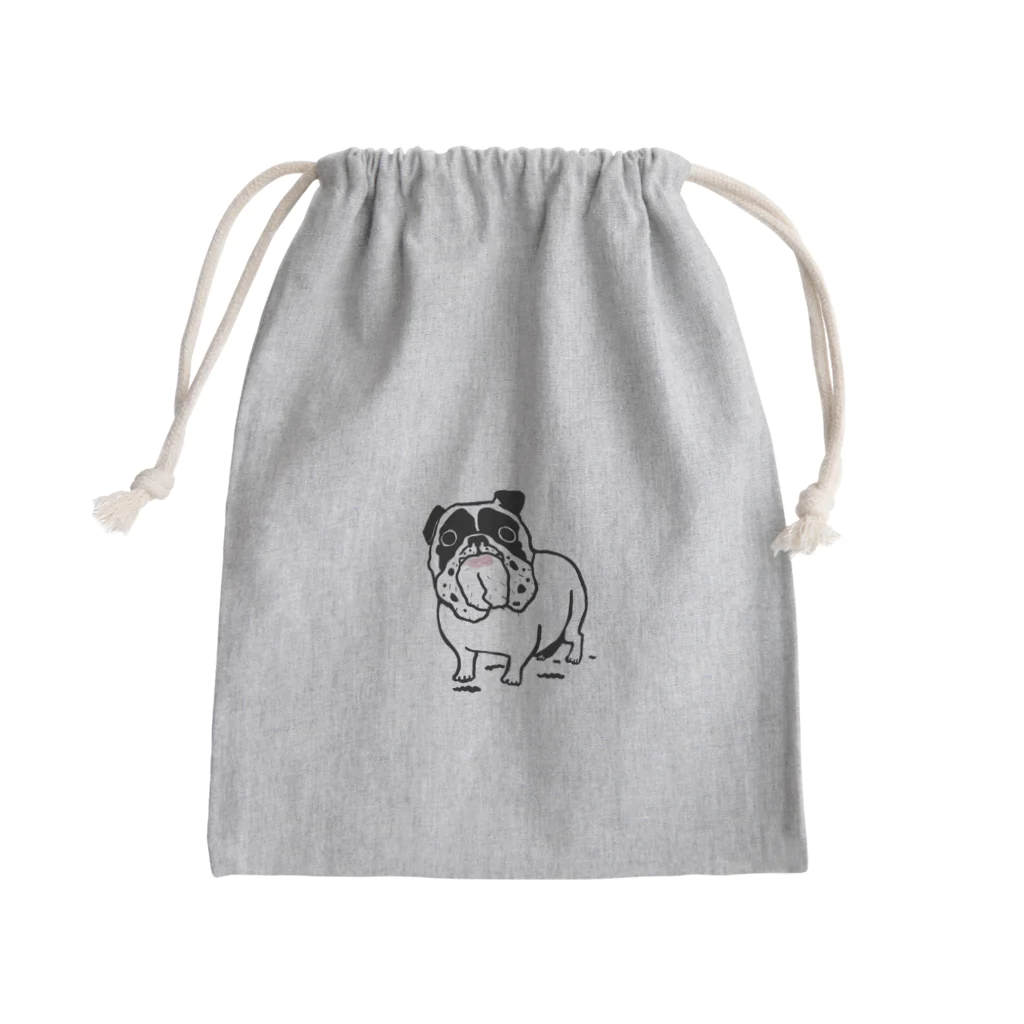 ブヒーズのSNUB NOSE DOGS※ブルドッグⅡ※ Mini Drawstring Bag