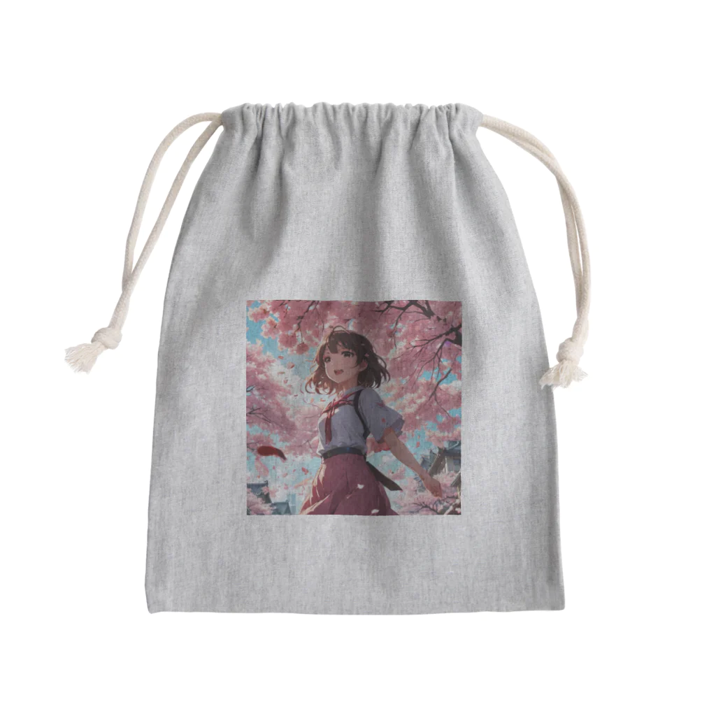 ここのよていの桜の季節 Mini Drawstring Bag