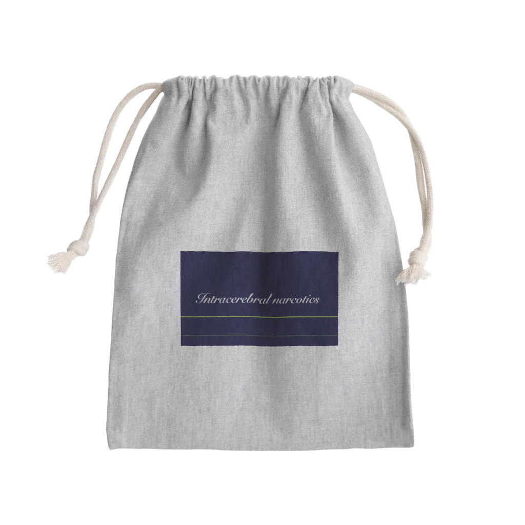 Number-3の脳汁 Mini Drawstring Bag