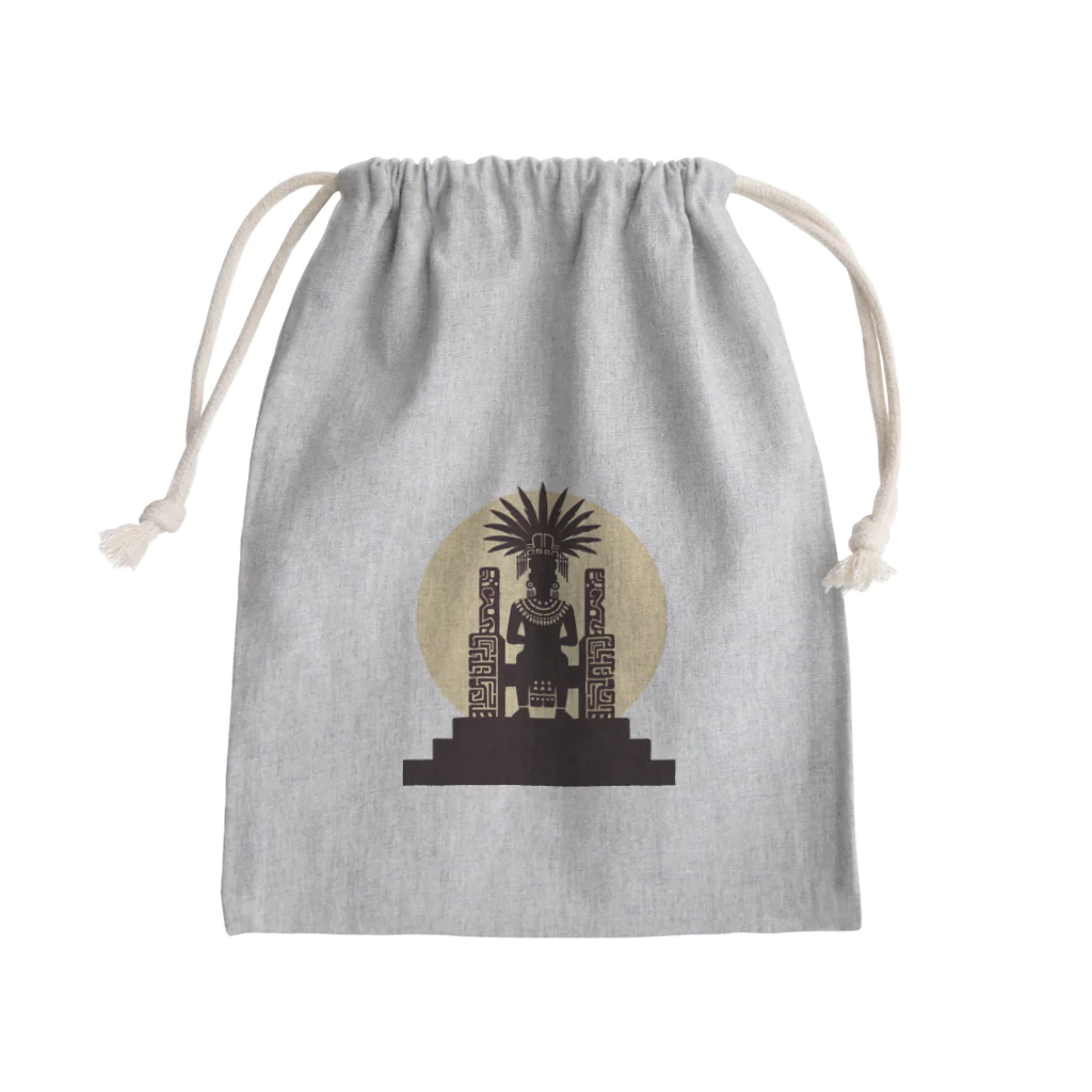 tohateのパカル１世 Mini Drawstring Bag