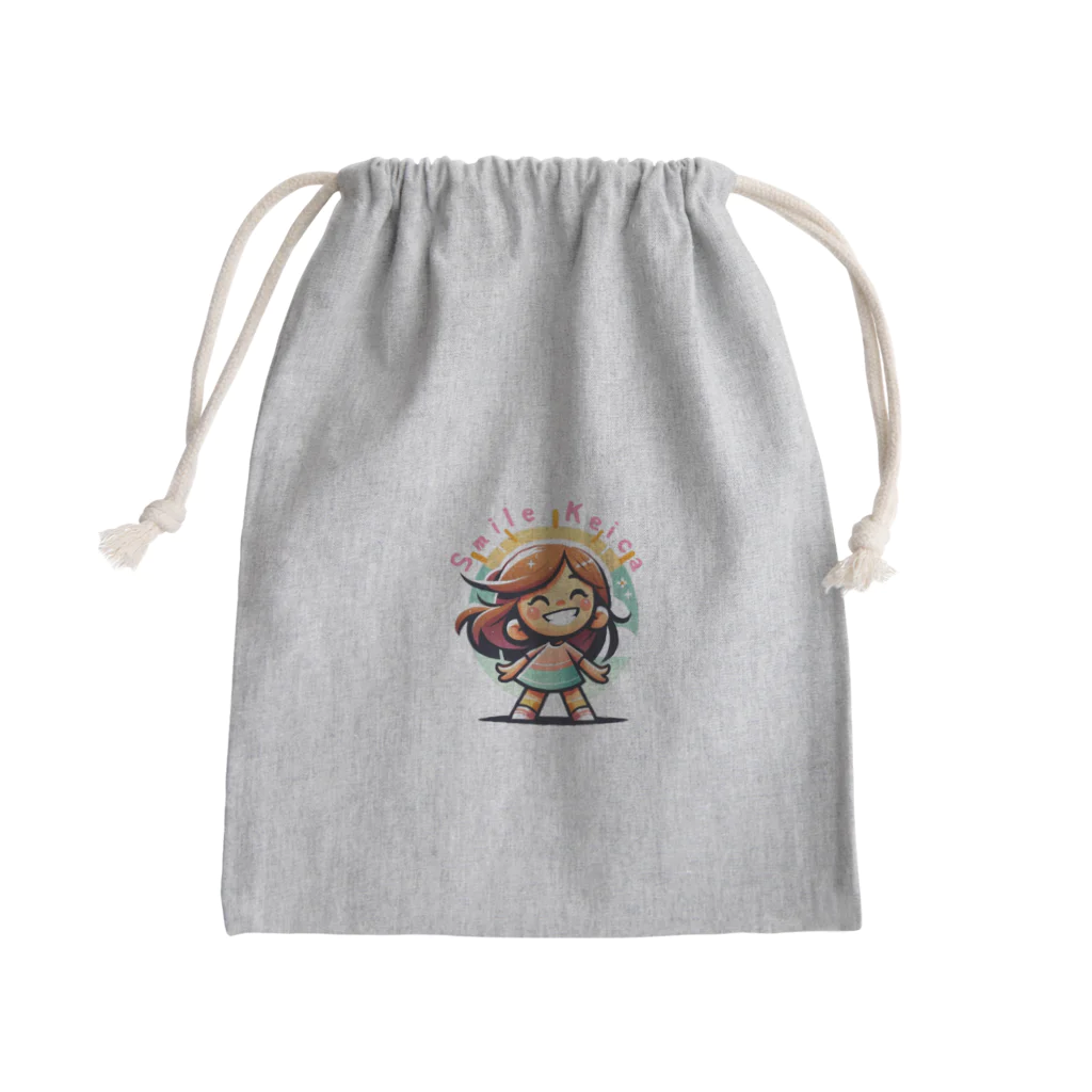 けいかちゃんのSmile Keica Mini Drawstring Bag