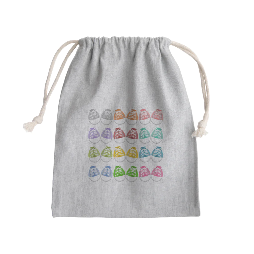 A33のカラフルシューズ Mini Drawstring Bag