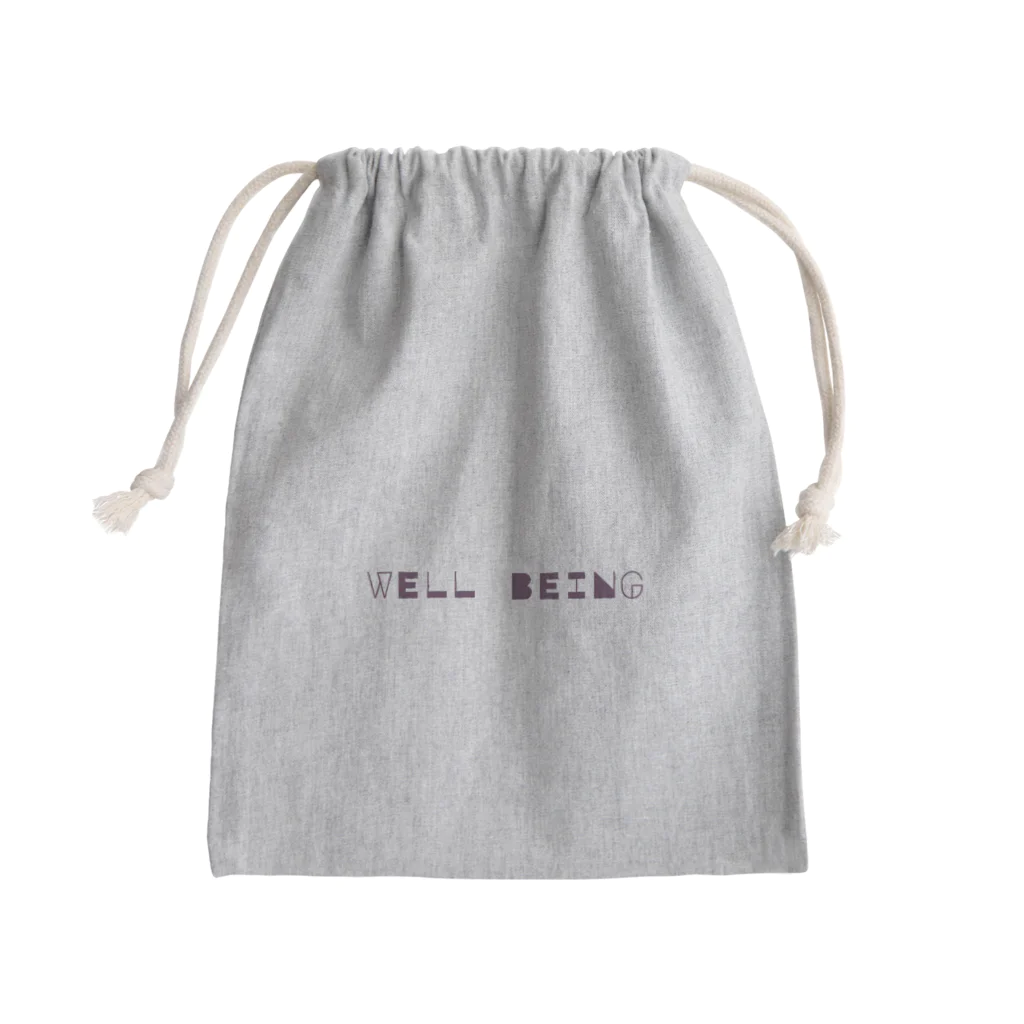 qasr el asulのWELL BEING (ウェル • ビーイング Mini Drawstring Bag