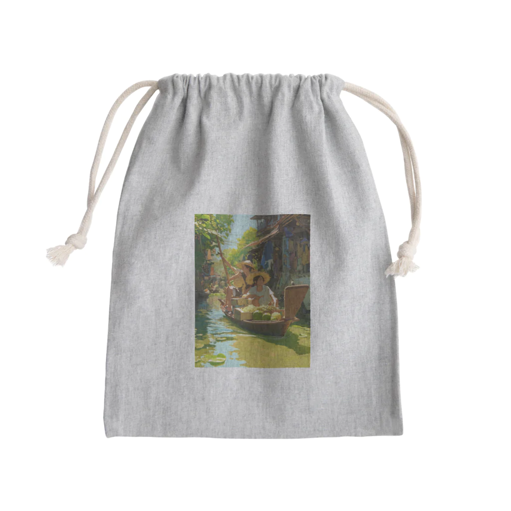 AQUAMETAVERSEの川上市場　なでしこ1478 Mini Drawstring Bag