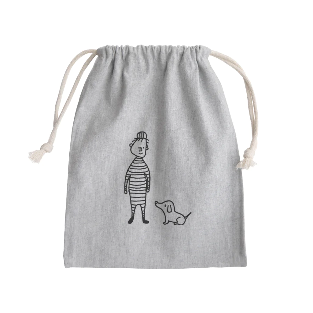 HITUJII☆♪の囚人(犬) Mini Drawstring Bag