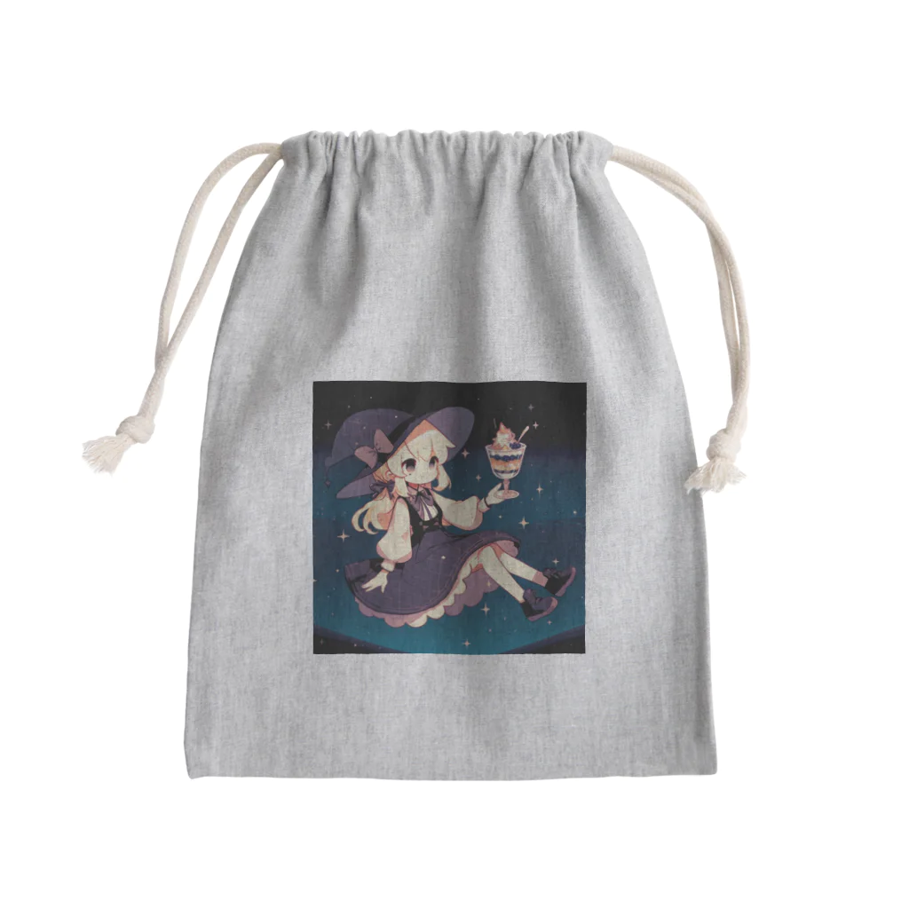 Osama_EACafeのパルフェちゃん（夜） Mini Drawstring Bag