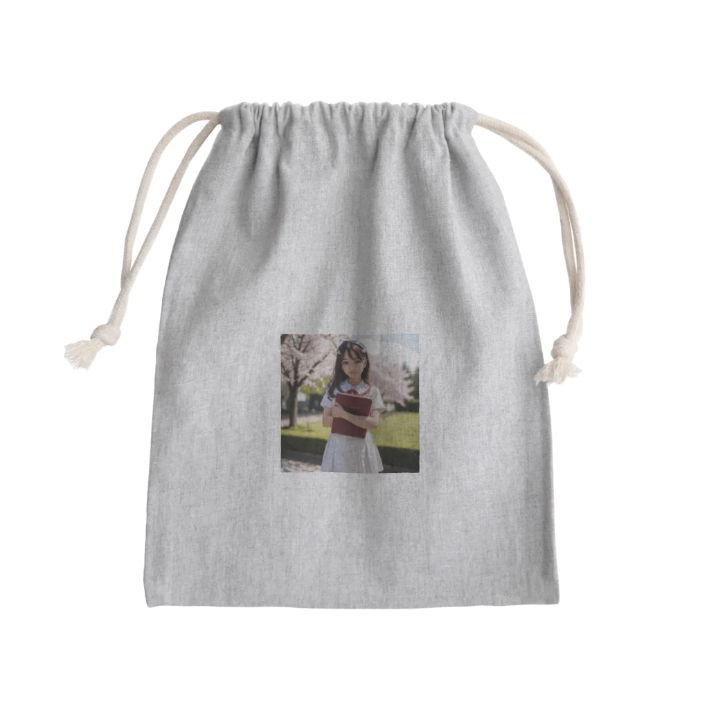 inoken_の天使美少女 Mini Drawstring Bag