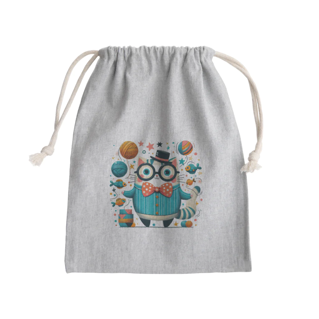 good777のぽりぽりん Mini Drawstring Bag