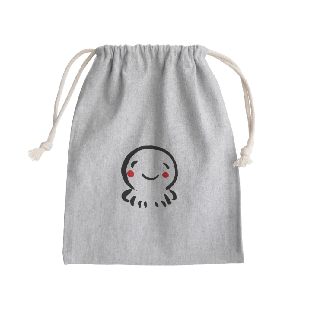 【筆柱】筆文字’st 玲花のまるだこ Mini Drawstring Bag