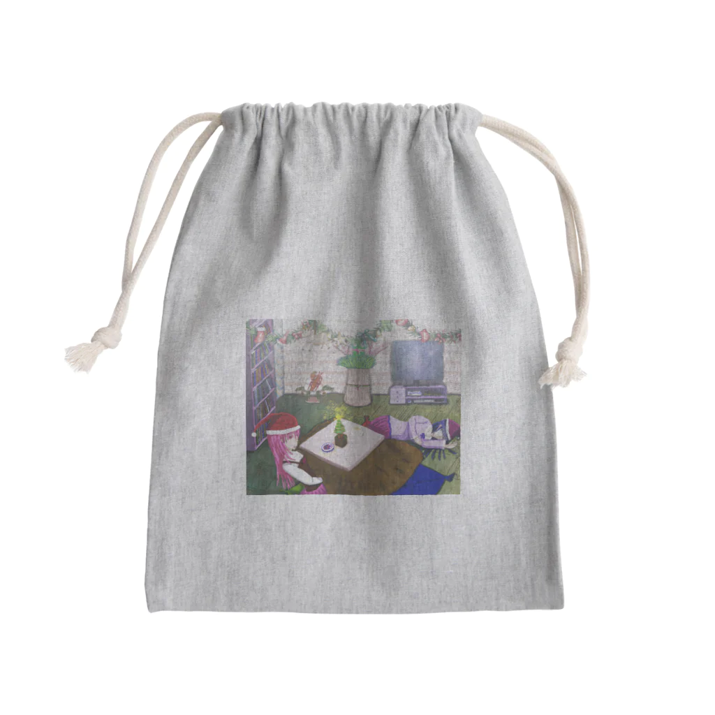 AkironBoy's_Shopのクリマ正月 Mini Drawstring Bag