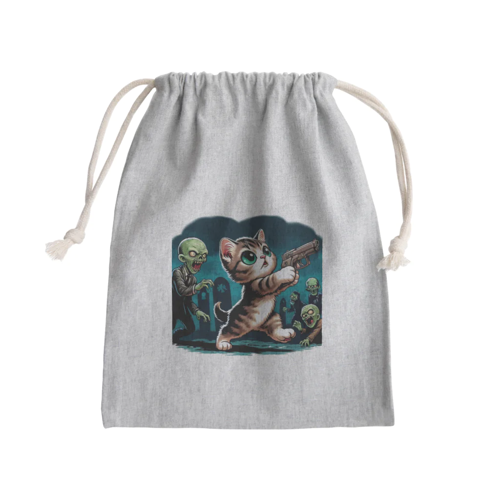 子猫カーニバルの子猫ハザード Mini Drawstring Bag