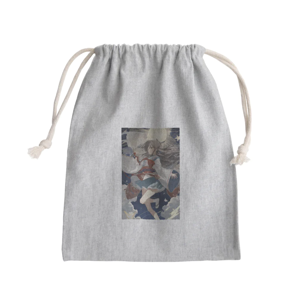 💕第52歩兵連隊💕の天使 Mini Drawstring Bag