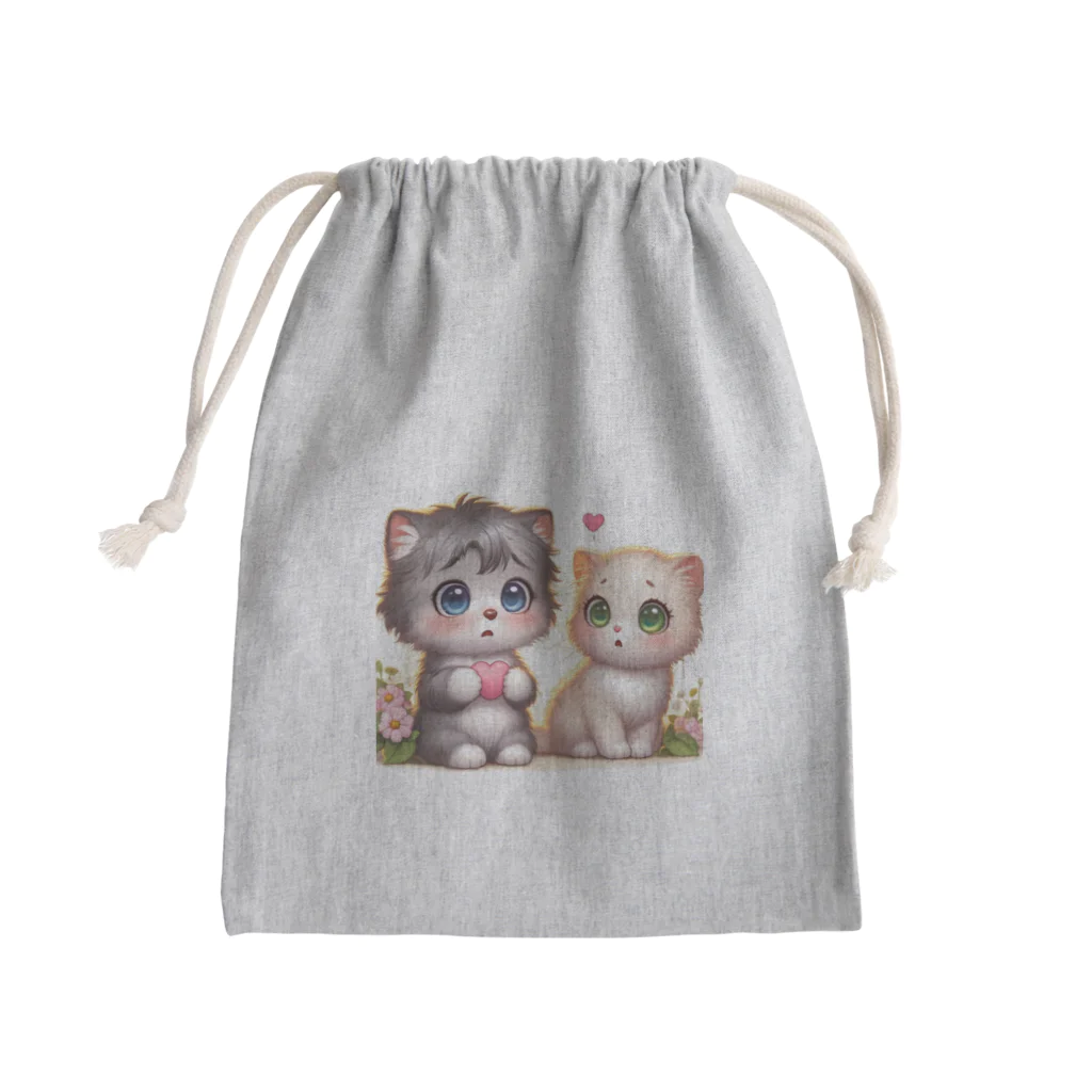 子猫カーニバルの子猫の告白 Mini Drawstring Bag