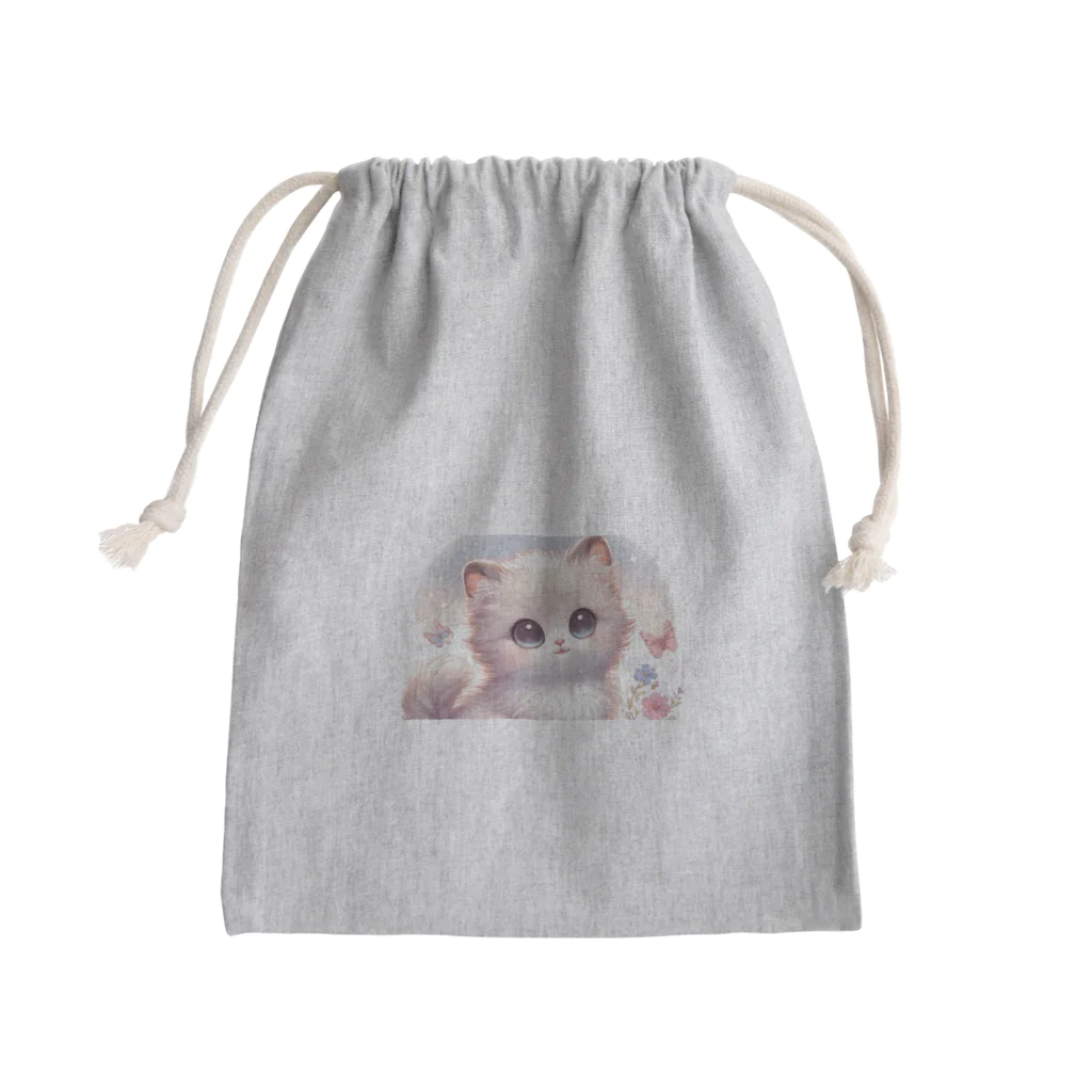 wamikoのミルキー 夢見る瞳 Mini Drawstring Bag