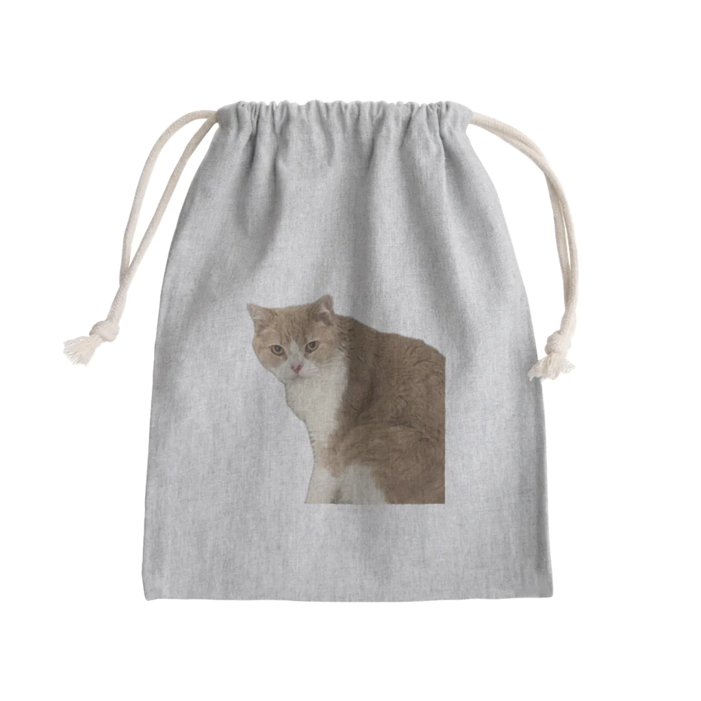 Mashlyのマシロくん猫グッズ Mini Drawstring Bag