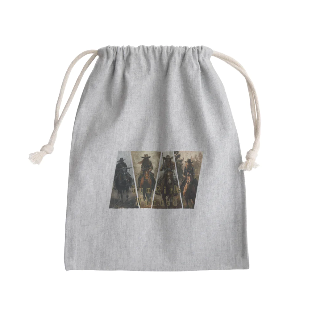 MistyStarkのカウガール Mini Drawstring Bag