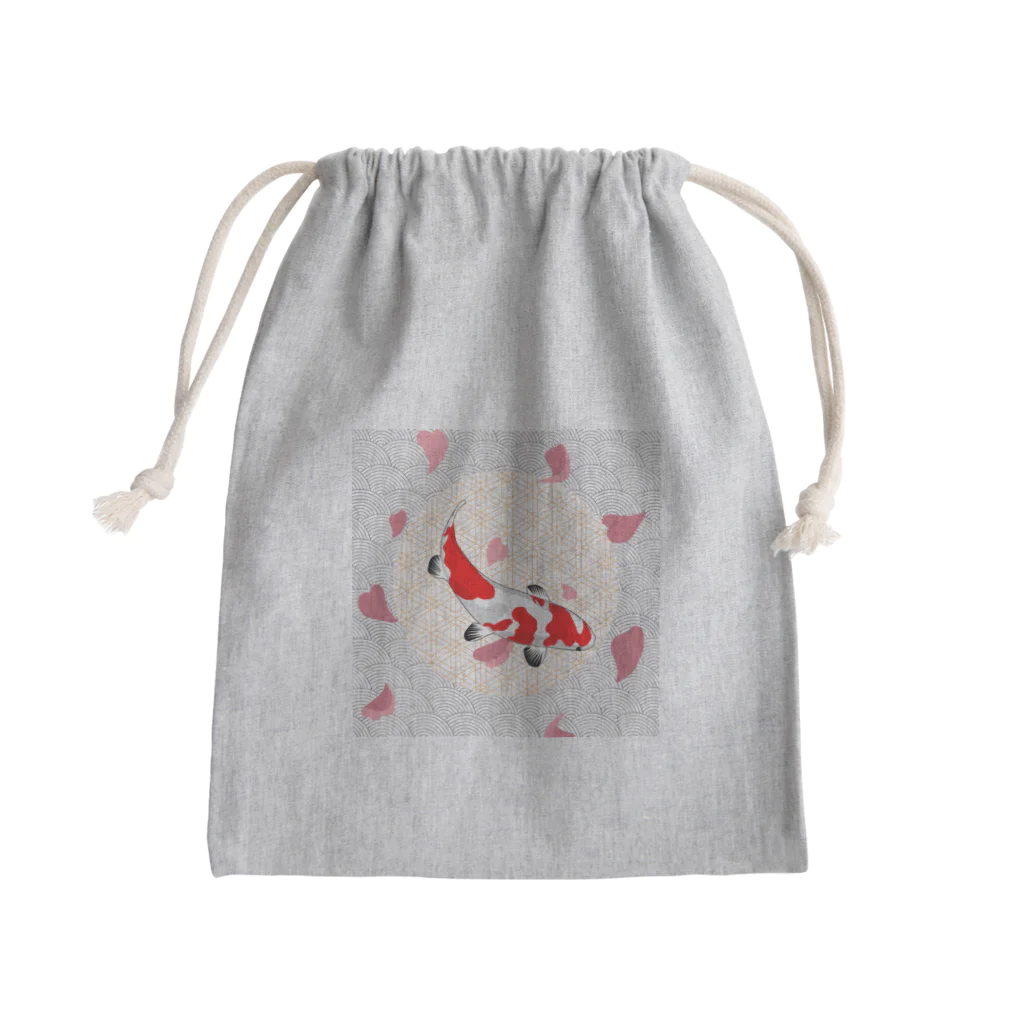 candy1063の鯉 Mini Drawstring Bag