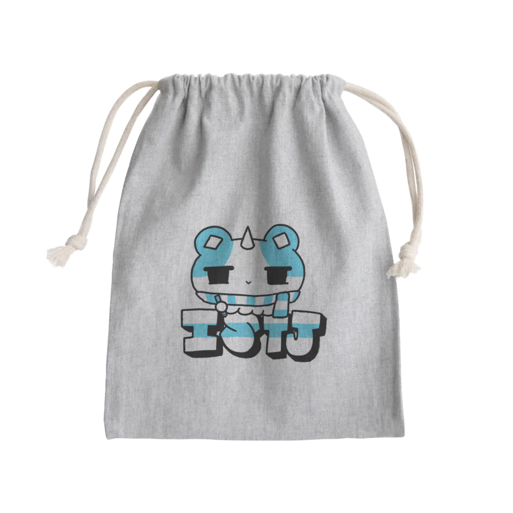 ムラサキゲジゲジのオンラインショップの16性格タコちゃんず ISTJ Mini Drawstring Bag