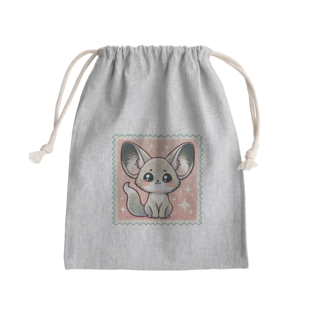 ゆうちゃんNFTいいねの耳長フェネックちゃん21 Mini Drawstring Bag