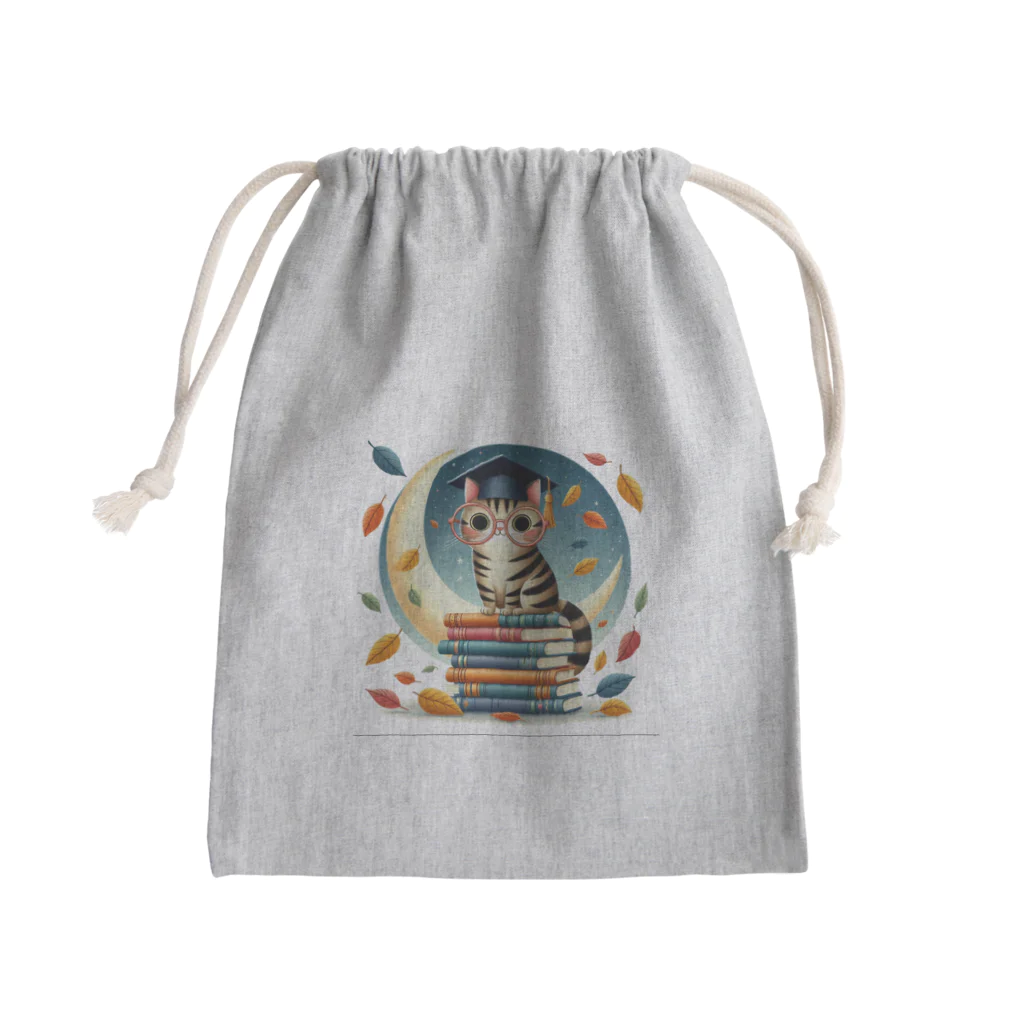 Akiraの猫 Mini Drawstring Bag