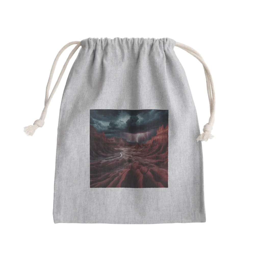 yeagerのヘル Mini Drawstring Bag