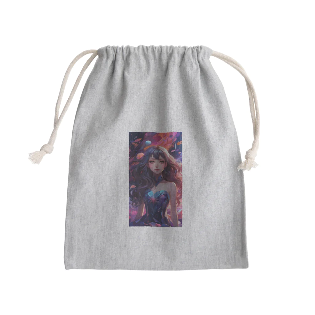 akipoyoのルナフローラ Mini Drawstring Bag